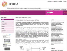 Tablet Screenshot of botda.com